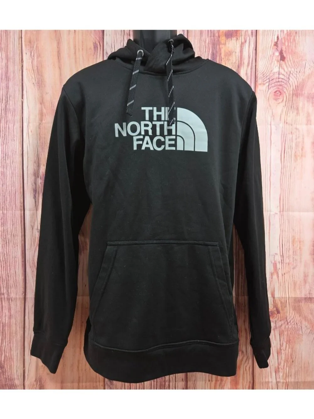 The North Face Mens Black Pullover Hoodie Large